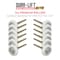 Dura-Lift Ultra-Life Max 2 in. Nylon Garage Door Roller w Sealed 6200ZZ Bearing & 4 in. Steel Stem (12-Pack) DLMR6200ZZ12 - alternate 3